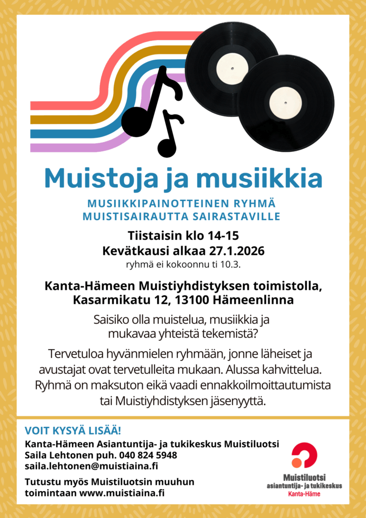 Mainos ryhmästä, tietoa